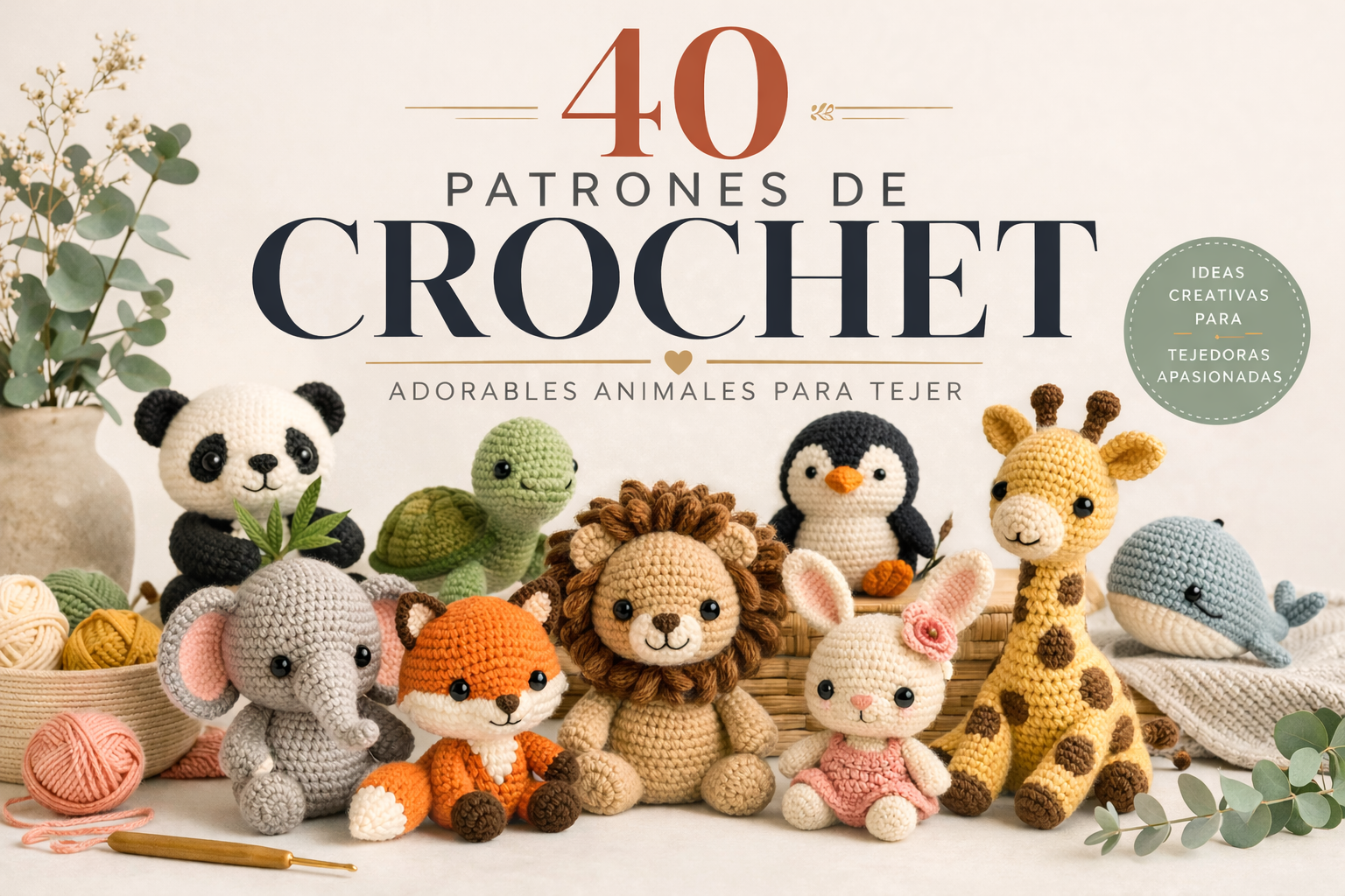 Patrones de crochet Amigurumis + 3 Bonos